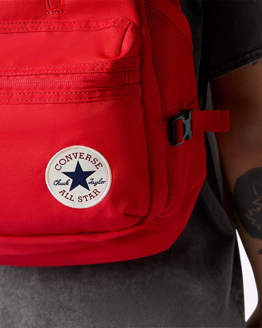 Men's Converse Straight Edge Backpacks Red | AU 10E89W